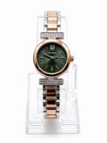 True Worth Ladies Two-Tone Bracelet Watch – Green Dial