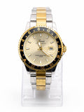 Junos Men’s Two-Tone Stainless Steel Watch – Gold Dial