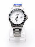 Junos Men’s Stainless Steel Watch – White Dial