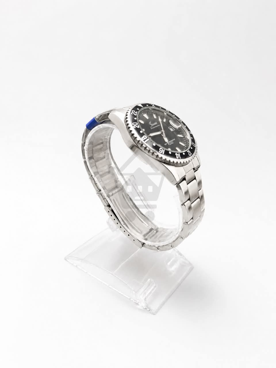 Junos Men’s Luxury Stainless Steel GMT Watch - Black Dial - Ghar Mart product image 3