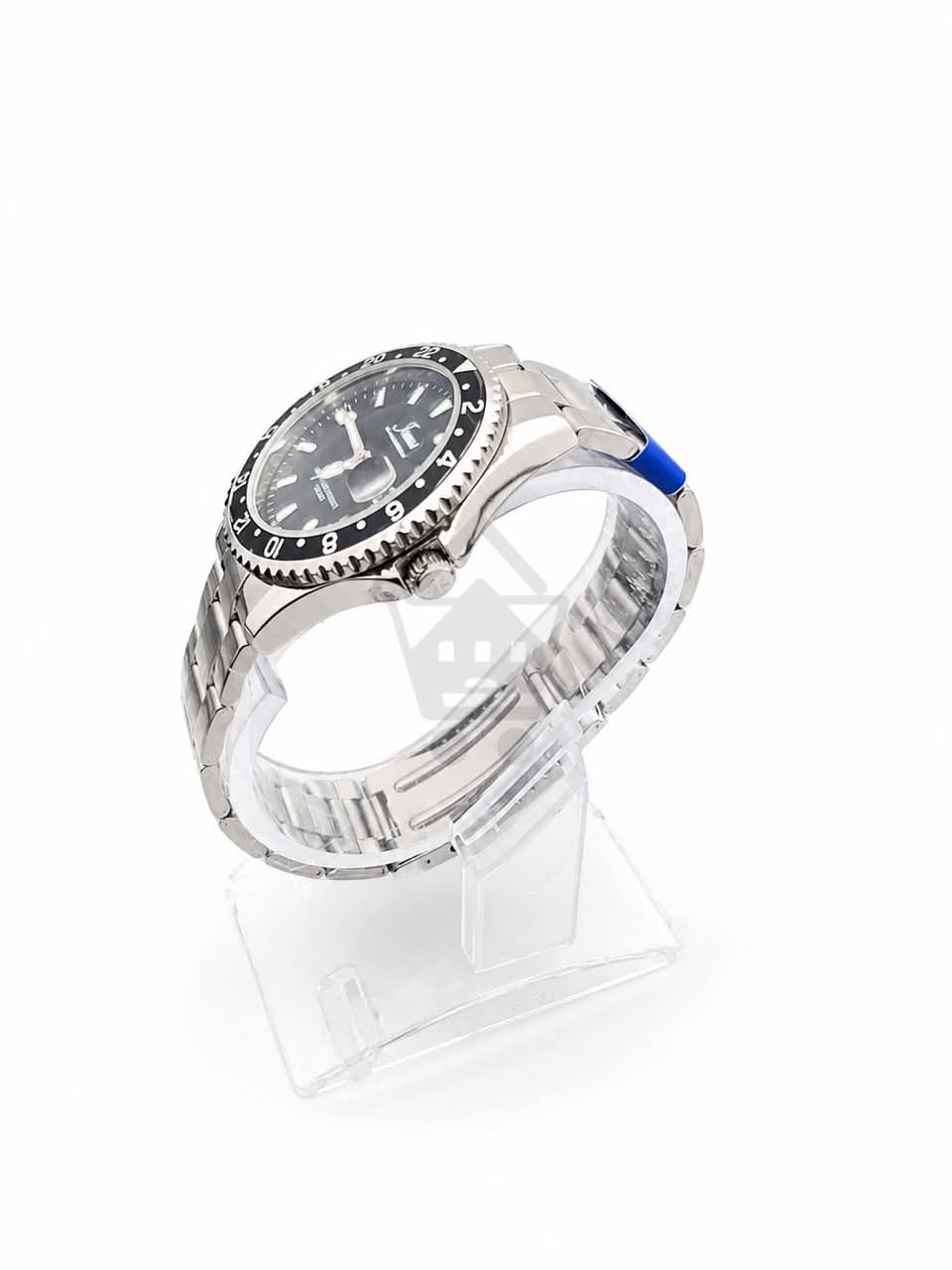 Junos Men’s Luxury Stainless Steel GMT Watch - Black Dial - Ghar Mart product image 2