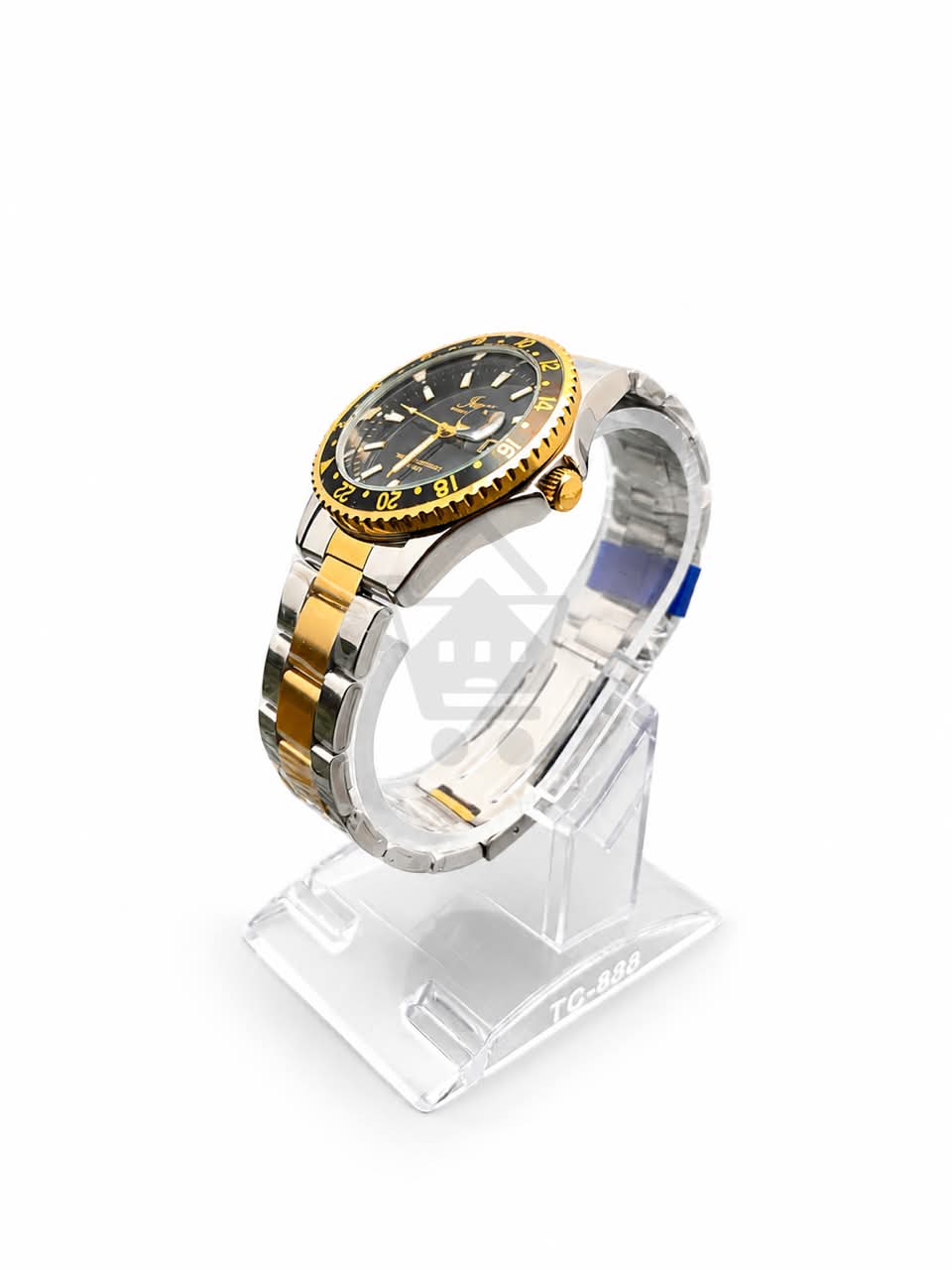 Junos Men’s Two-Tone Stainless Steel Watch - Black Dial - Ghar Mart product image 2