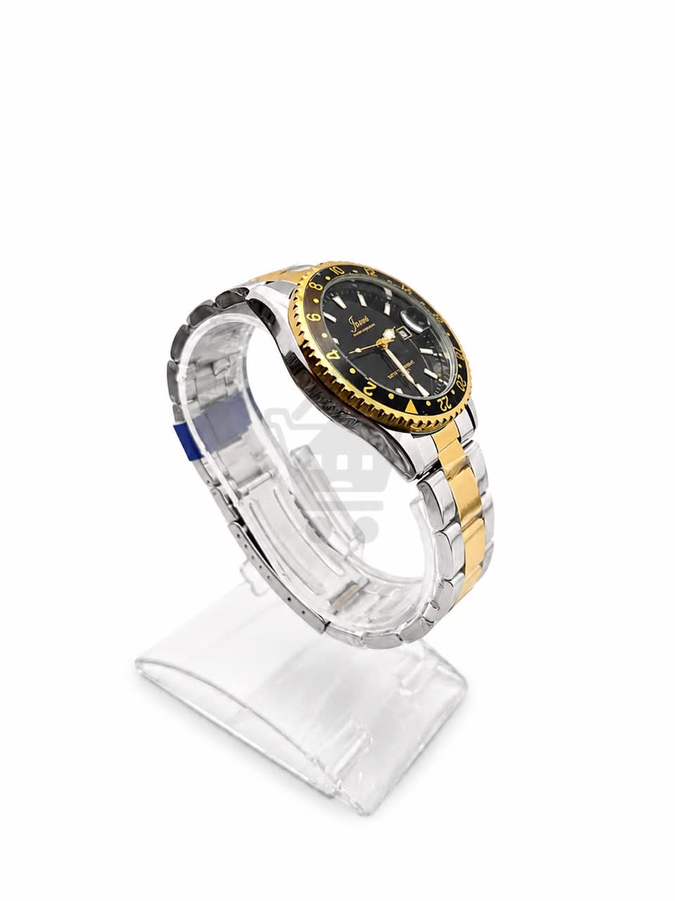 Junos Men’s Two-Tone Stainless Steel Watch - Black Dial - Ghar Mart product image 3