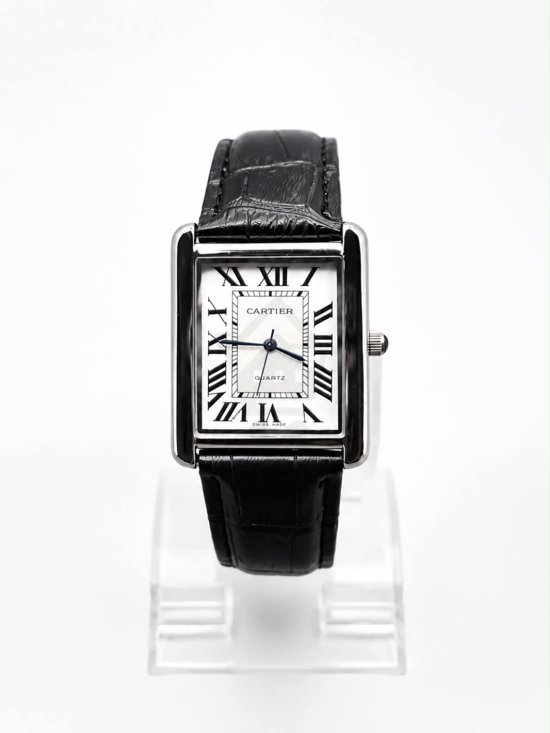Old Money Tank Style Watch - Roman Numeral Dial - Ghar Mart product image 1